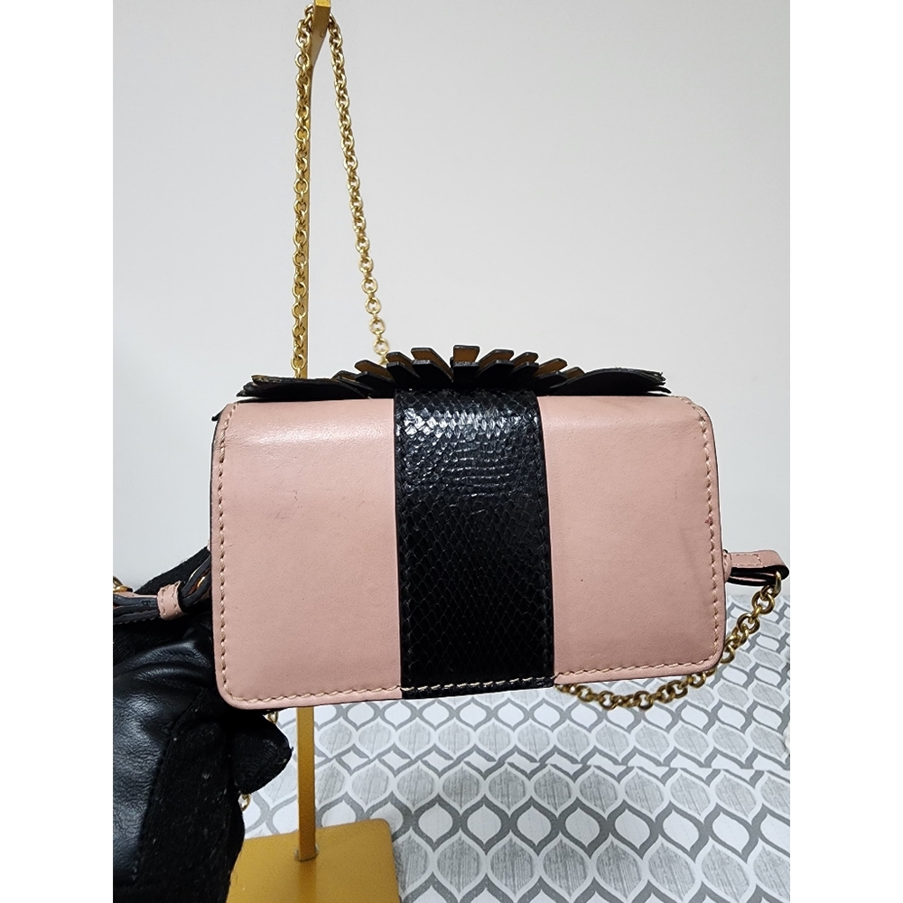 Burberry Owl Chain-Linked Crossbody Bag Multicolored - Picture 3 of 15
